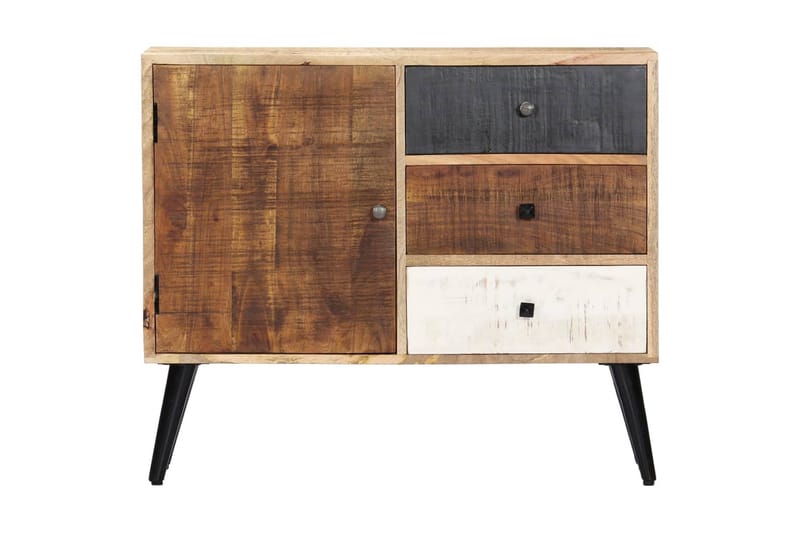 Senkki 88x30x73 cm täysi mangopuu - Ruskea - Säilytys - Säilytyskalusteet - Senkki