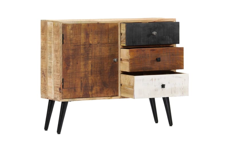 Senkki 88x30x73 cm täysi mangopuu - Ruskea - Säilytys - Säilytyskalusteet - Senkki