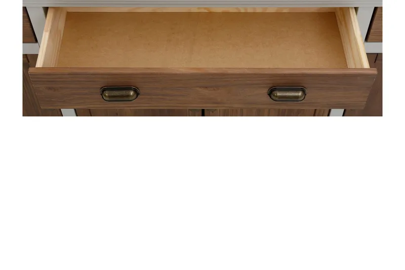 Senkki Aislinn 175x38 cm - Harmaa/Ruskea - Säilytys - Säilytyskalusteet - Senkki