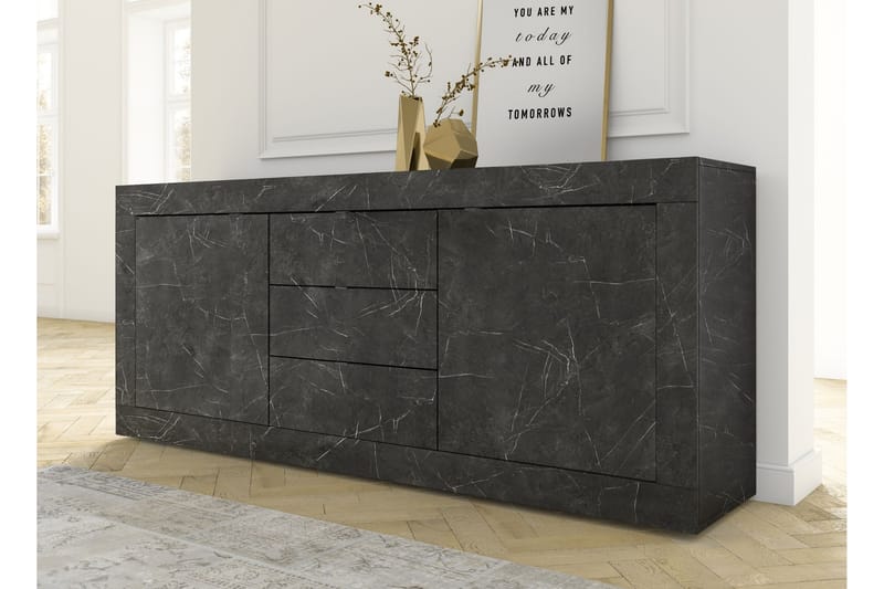 Senkki Astal 43x210 cm Musta - LC Spa - Säilytys - Säilytyskalusteet - Senkki