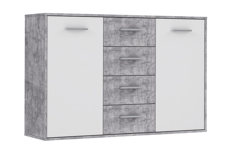 Senkki Barnitz 34x123 cm - Harmaa - Säilytys - Säilytyskalusteet - Senkki