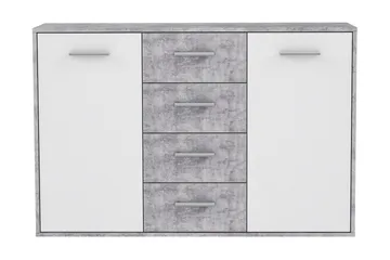 Senkki Barnitz 34x123 cm - Harmaa - Säilytys - Säilytyskalusteet - Senkki