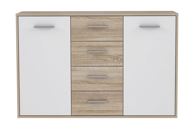 Senkki Barnitz 34x123 cm - Ruskea/Valkoinen - Säilytys - Säilytyskalusteet - Senkki