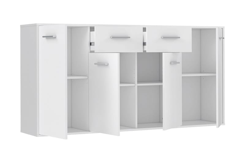 Senkki Barnitz 34x162 cm - Valkoinen - Säilytys - Säilytyskalusteet - Senkki