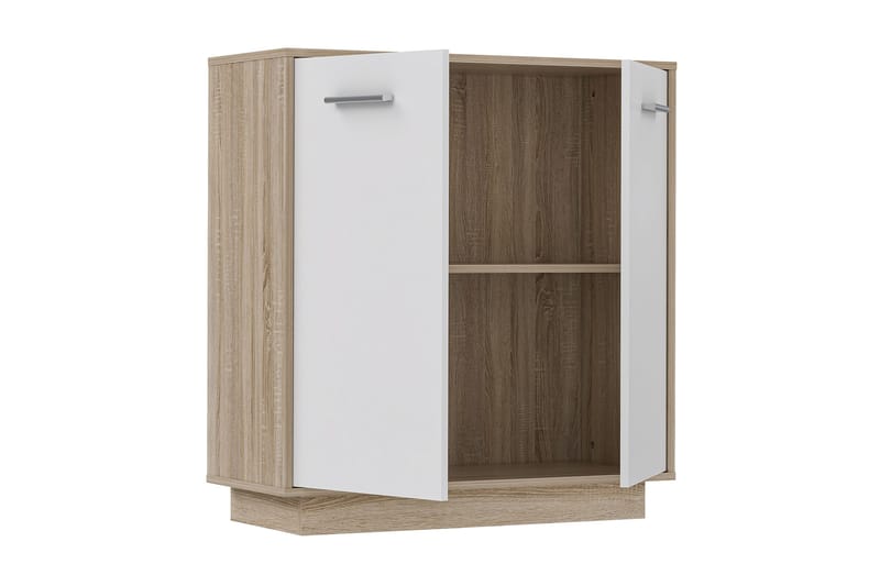 Senkki Barnitz 34x83 cm - Ruskea/Valkoinen - Säilytys - Säilytyskalusteet - Senkki