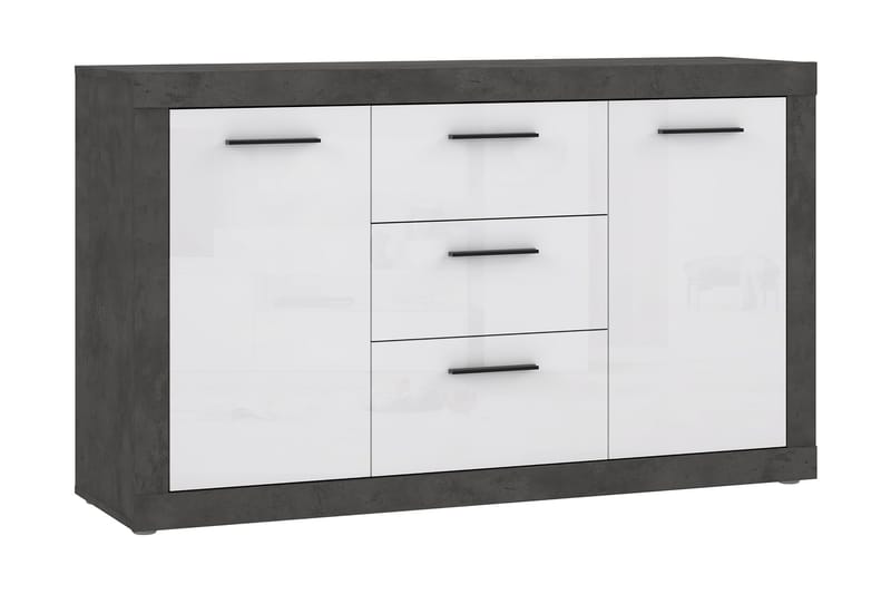 Senkki Belchin 41x143 cm - Harmaa/Valkoinen - Säilytys - Säilytyskalusteet - Senkki