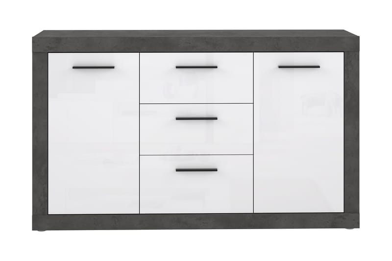 Senkki Belchin 41x143 cm - Harmaa/Valkoinen - Säilytys - Säilytyskalusteet - Senkki
