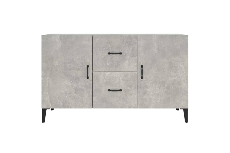 Senkki betoninharmaa 100x36x60 cm tekninen puu - Harmaa - Säilytys - Säilytyskalusteet - Senkki