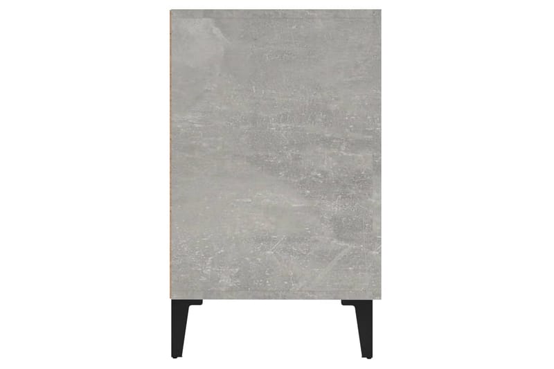 Senkki betoninharmaa 100x36x60 cm tekninen puu - Harmaa - Säilytys - Säilytyskalusteet - Senkki