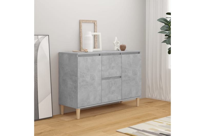 Senkki betoninharmaa 103,5x35x70 cm lastulevy - Harmaa - Säilytys - Säilytyskalusteet - Senkki