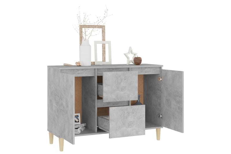 Senkki betoninharmaa 103,5x35x70 cm lastulevy - Harmaa - Säilytys - Säilytyskalusteet - Senkki