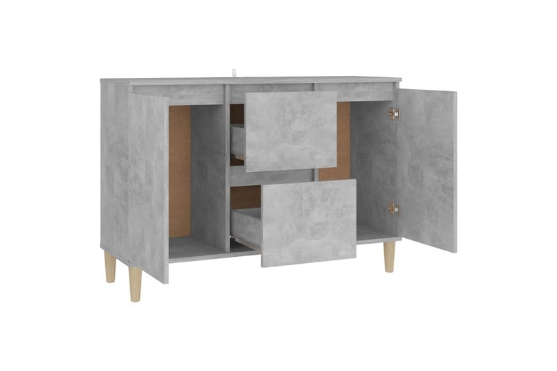 Senkki betoninharmaa 103,5x35x70 cm lastulevy - Harmaa - Säilytys - Säilytyskalusteet - Senkki
