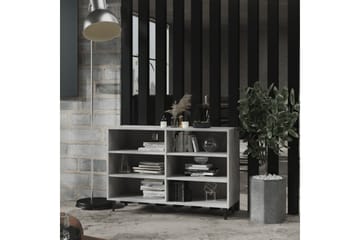 Senkki betoninharmaa 103,5x35x70 cm lastulevy - Säilytys - Säilytyskalusteet - Senkki