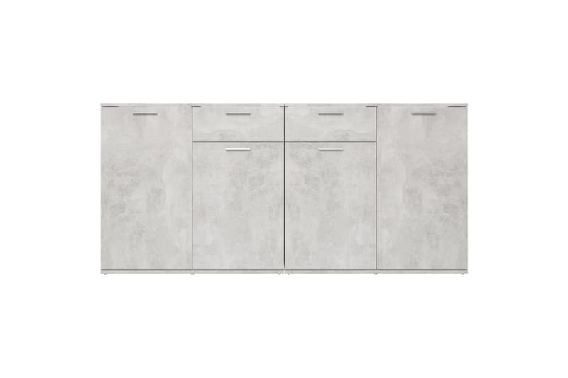Senkki betoninharmaa 160x36x75 cm lastulevy - Säilytys - Säilytyskalusteet - Senkki