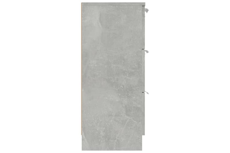 Senkki betoninharmaa 60x30x70 cm tekninen puu - Harmaa - Säilytys - Säilytyskalusteet - Senkki