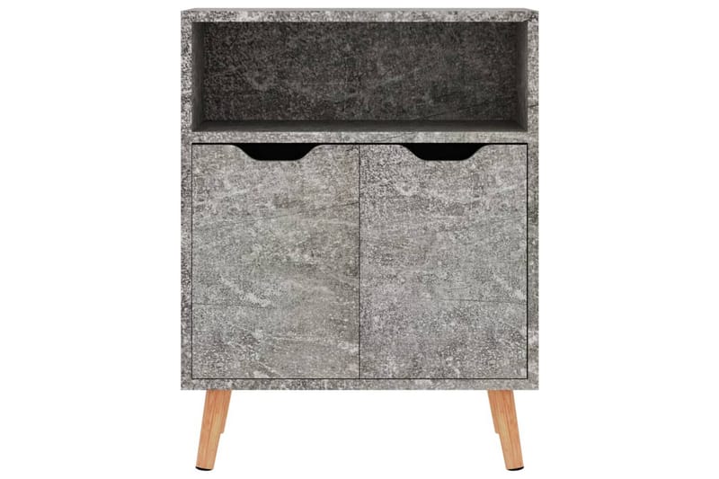 Senkki betoninharmaa 60x30x72 cm lastulevy - Harmaa - Säilytys - Säilytyskalusteet - Senkki