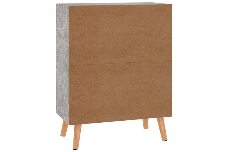 Senkki betoninharmaa 60x30x72 cm lastulevy - Harmaa - Säilytys - Säilytyskalusteet - Senkki