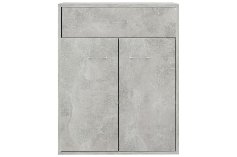 Senkki betoninharmaa 60x30x75 cm lastulevy - Harmaa - Säilytys - Säilytyskalusteet - Senkki