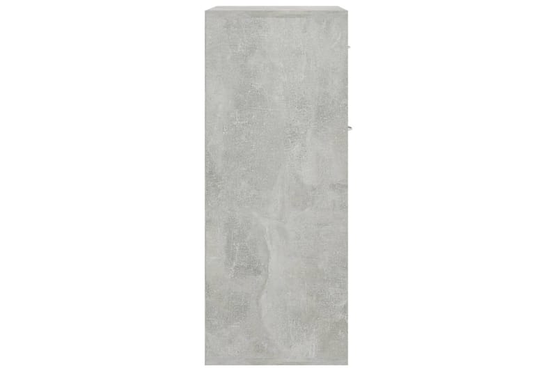 Senkki betoninharmaa 60x30x75 cm lastulevy - Harmaa - Säilytys - Säilytyskalusteet - Senkki