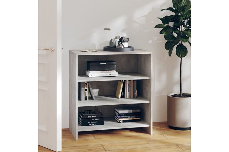 Senkki betoninharmaa 70x40,5x75 cm lastulevy - Harmaa - Säilytys - Säilytyskalusteet - Senkki
