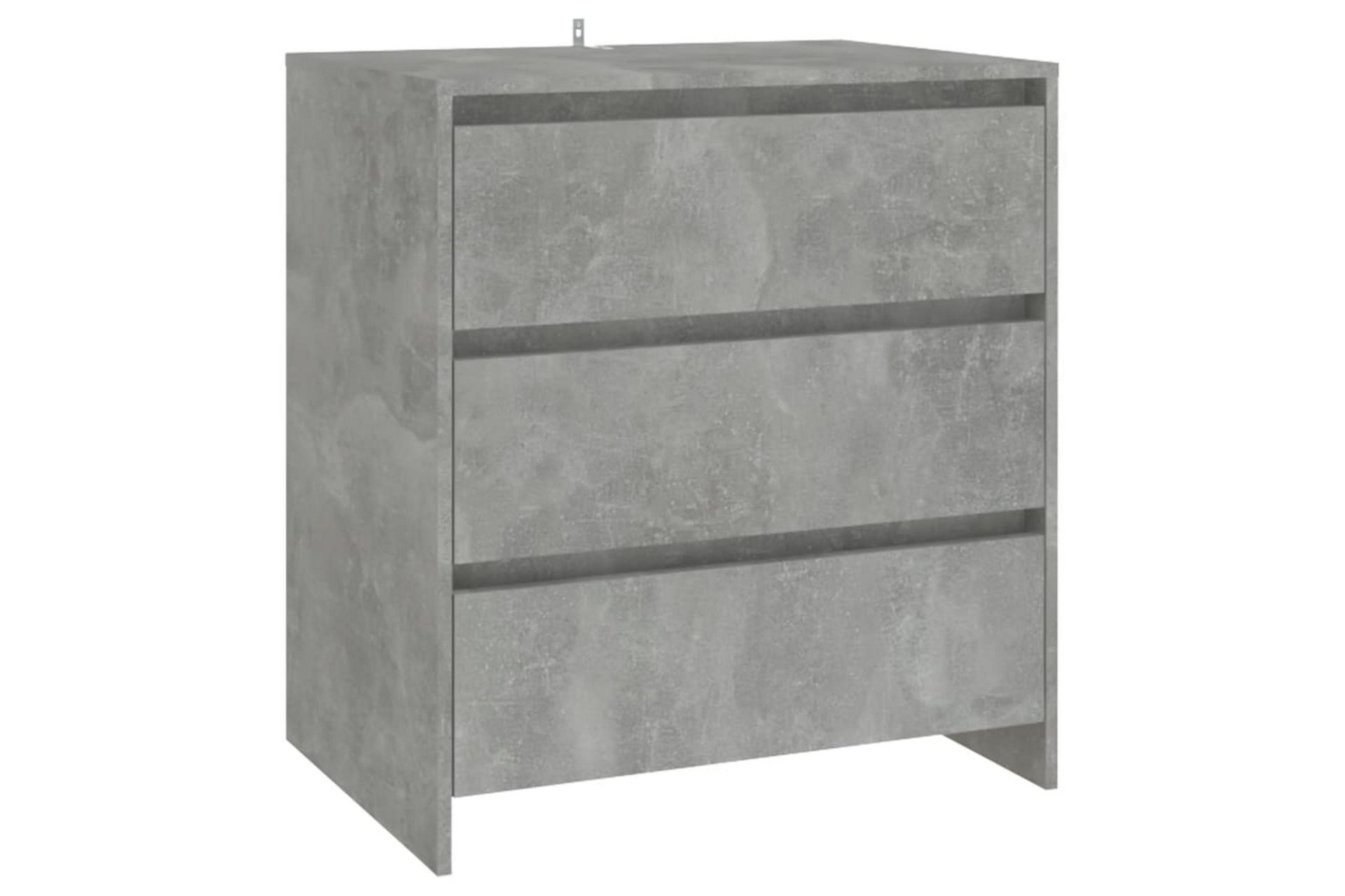 Senkki betoninharmaa 70x41x75 cm lastulevy - Harmaa - Säilytys - Säilytyskalusteet - Senkki