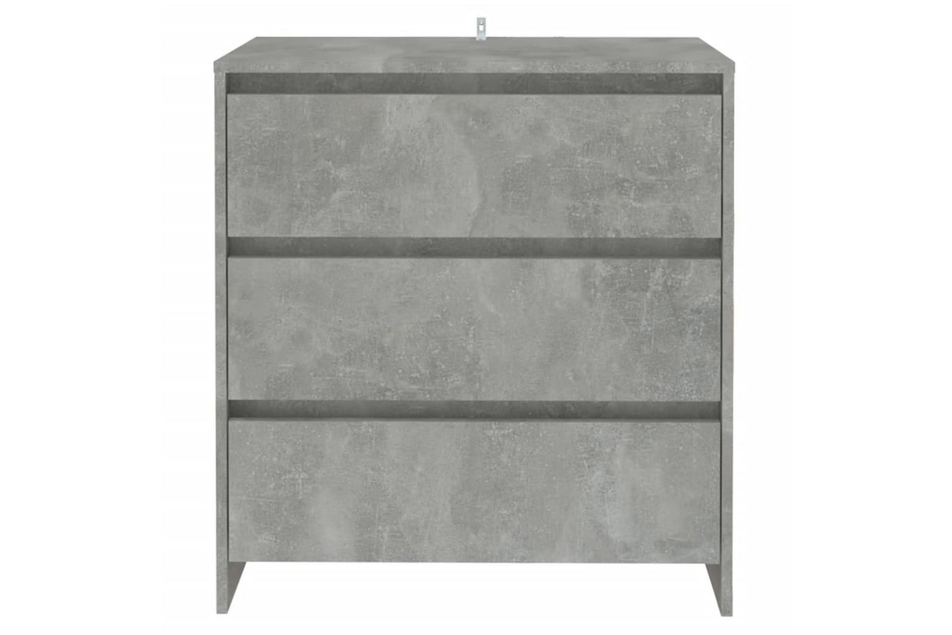 Senkki betoninharmaa 70x41x75 cm lastulevy - Harmaa - Säilytys - Säilytyskalusteet - Senkki
