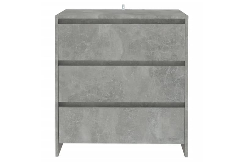 Senkki betoninharmaa 70x41x75 cm lastulevy - Harmaa - Säilytys - Säilytyskalusteet - Senkki