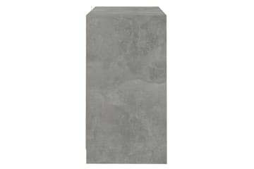 Senkki betoninharmaa 70x41x75 cm lastulevy - Harmaa - Säilytys - Säilytyskalusteet - Senkki