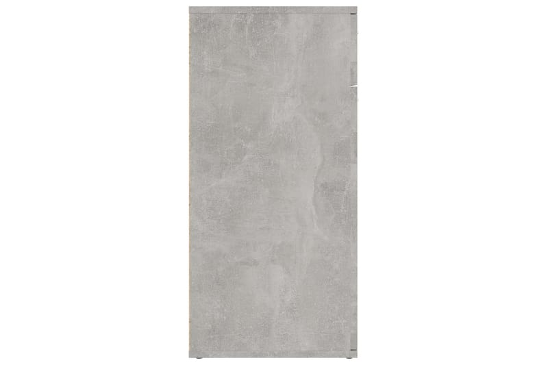 Senkki betoninharmaa 80x36x75 cm lastulevy - Säilytys - Säilytyskalusteet - Senkki