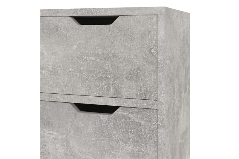 Senkki betoninharmaa 90x30x72 cm lastulevy - Harmaa - Säilytys - Säilytyskalusteet - Senkki