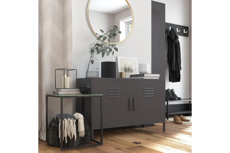 Senkki Bradford 100x40 cm Harmaa - Dorel Home - Säilytys - Säilytyskalusteet - Senkki