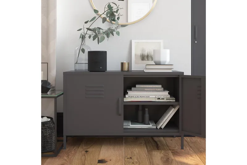 Senkki Bradford 100x40 cm Harmaa - Dorel Home - Säilytys - Säilytyskalusteet - Senkki