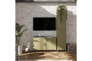 Senkki Bradford 100x40 cm Vihreä - Dorel Home - Säilytys - Säilytyskalusteet - Senkki