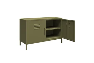 Senkki Bradford 100x40 cm Vihreä - Dorel Home - Säilytys - Säilytyskalusteet - Senkki
