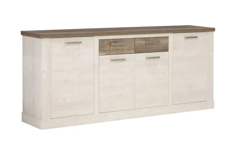 Senkki Breage 41x213 cm, Ruskea/Valkoinen