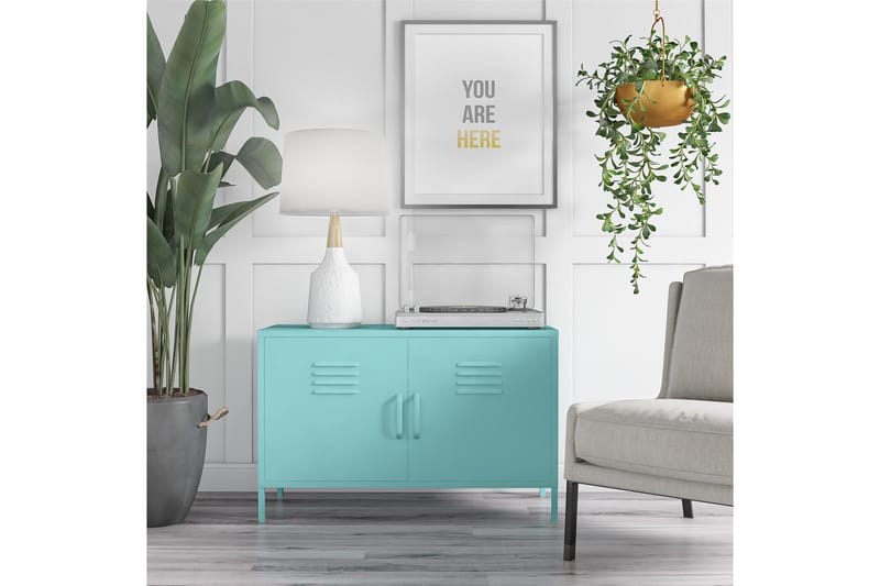 Senkki Cache 100x40 cm 2 Ovea Minttu - Novogratz - Säilytys - Säilytyskalusteet - Senkki