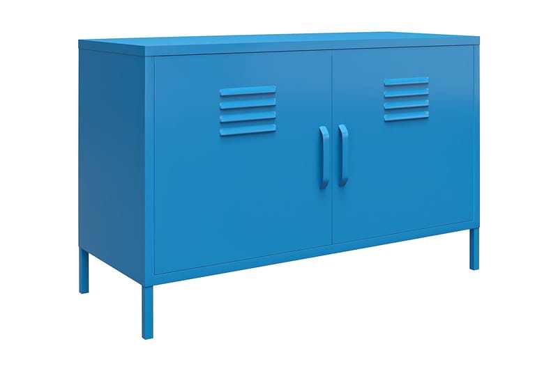 Senkki Cache 100x40 cm 2 ovea Sininen - Novogratz - Säilytys - Säilytyskalusteet - Senkki