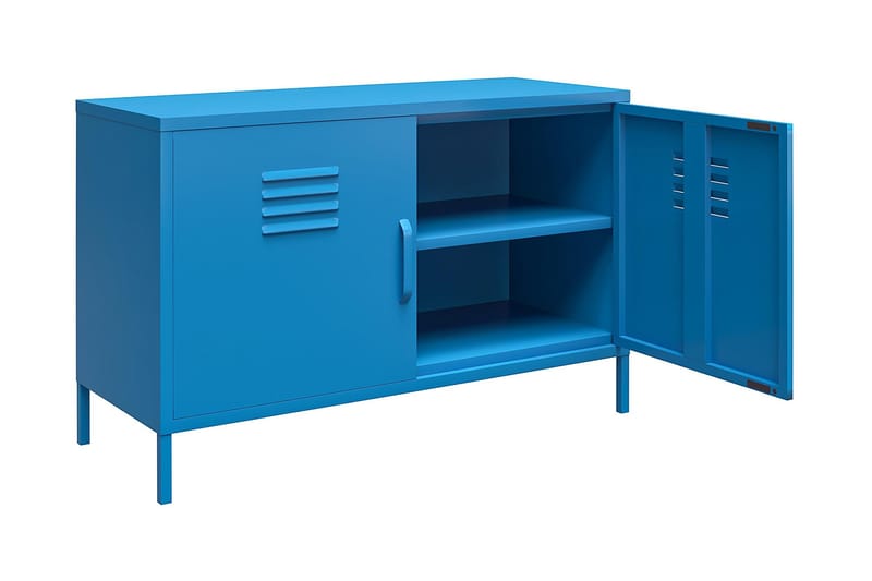 Senkki Cache 100x40 cm 2 ovea Sininen - Novogratz - Säilytys - Säilytyskalusteet - Senkki