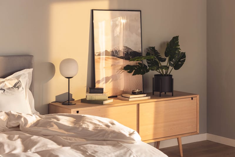 Senkki Century 180 cm - Valkopigmentoitu Tammi - Säilytys - Säilytyskalusteet - Senkki