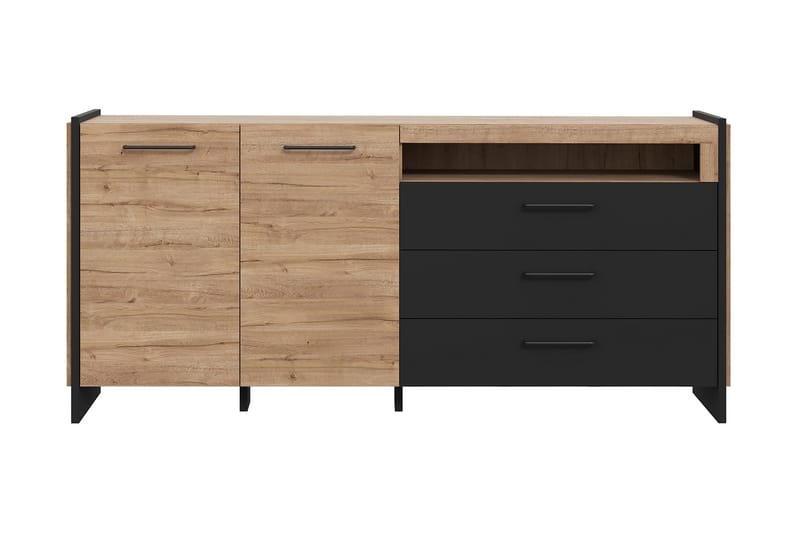 Senkki Chepelare 41x187 cm - Ruskea/Musta - Säilytys - Säilytyskalusteet - Senkki