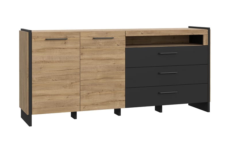 Senkki Chepelare 41x187 cm - Ruskea/Musta - Säilytys - Säilytyskalusteet - Senkki