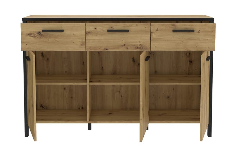 Senkki Dospat 40x140 cm - Ruskea/Musta - Säilytys - Säilytyskalusteet - Senkki