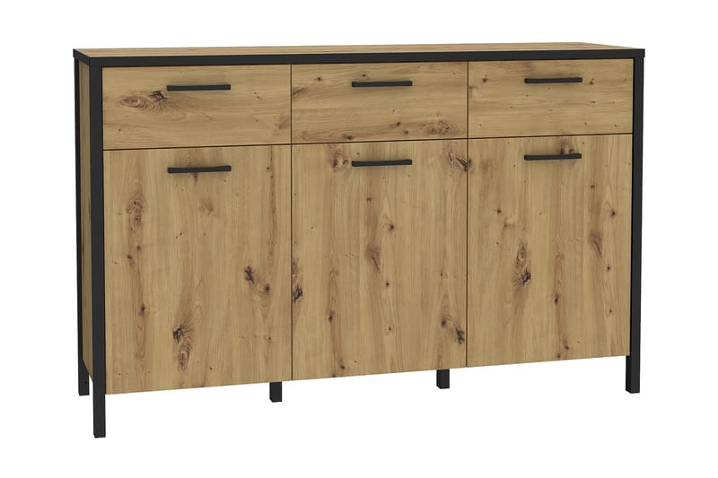 Senkki Dospat 40x140 cm - Ruskea/Musta - Säilytys - Säilytyskalusteet - Senkki