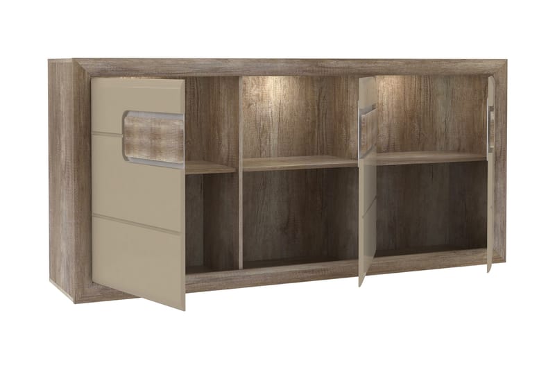 Senkki Edirne 41x194 cm - Beige/Ruskea - Säilytys - Säilytyskalusteet - Senkki