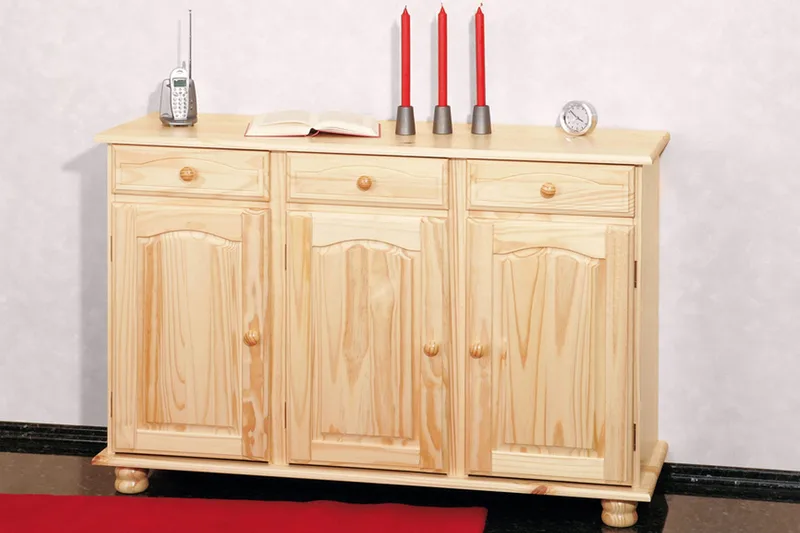 Senkki Ejder 130 cm - Mänty - Säilytys - Säilytyskalusteet - Senkki