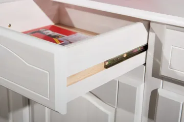 Senkki Ejder 130 cm - Valkoinen - Säilytys - Säilytyskalusteet - Senkki