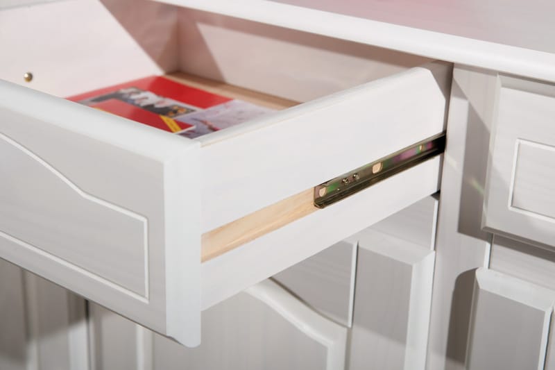 Senkki Ejder 130 cm - Valkoinen - Säilytys - Säilytyskalusteet - Senkki