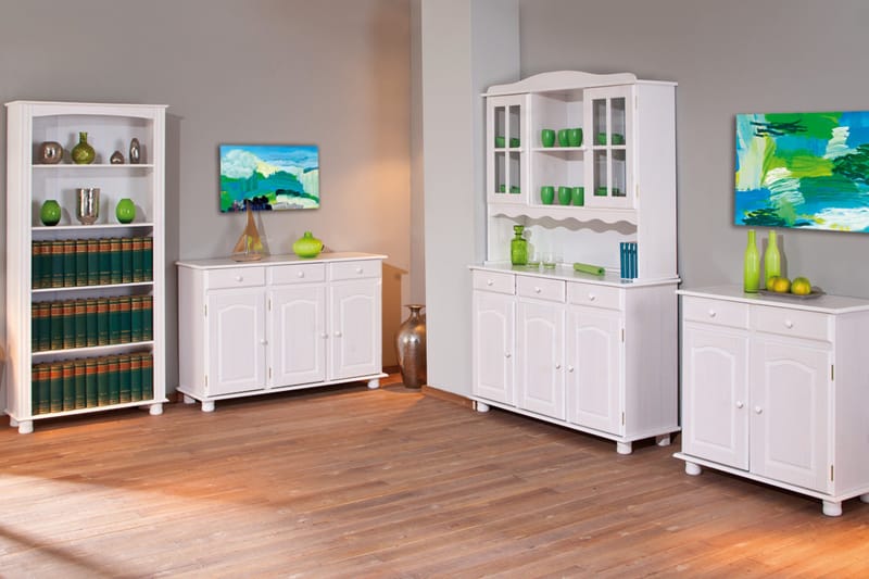 Senkki Ejder 130 cm - Valkoinen - Säilytys - Säilytyskalusteet - Senkki