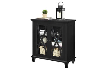 Senkki Ellington 80x38 cm Musta - Dorel Home - Säilytys - Säilytyskalusteet - Senkki
