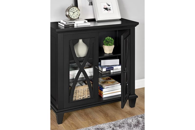 Senkki Ellington 80x38 cm Musta - Dorel Home - Säilytys - Säilytyskalusteet - Senkki